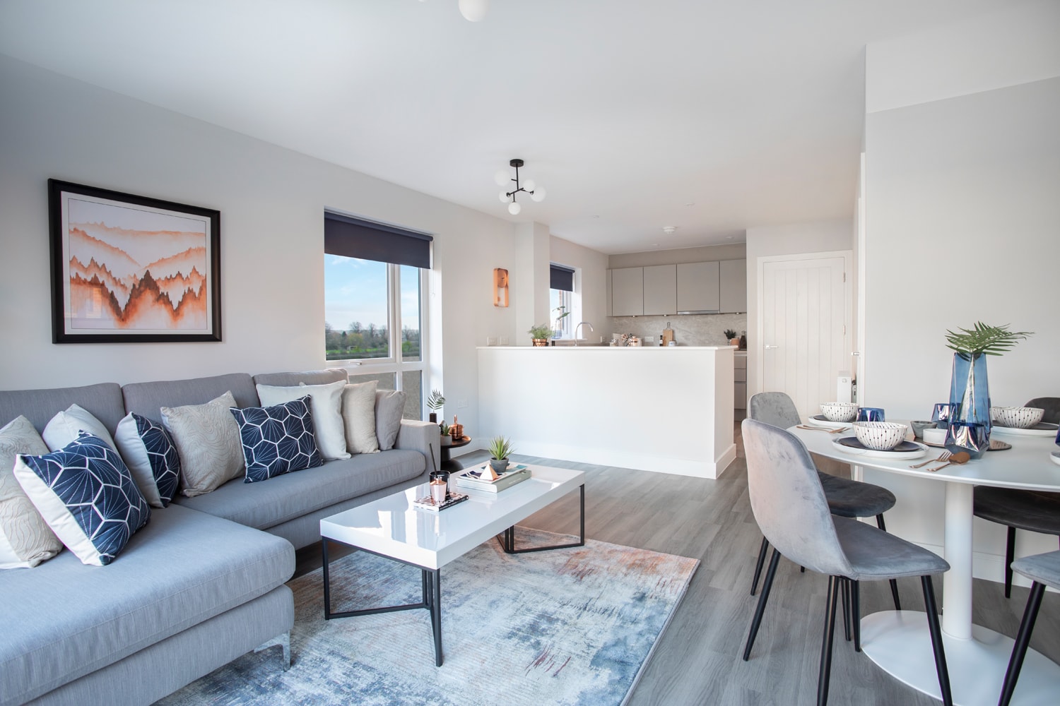 Fully furnished Shared Ownership apartments from LandQ in Milton Keynes